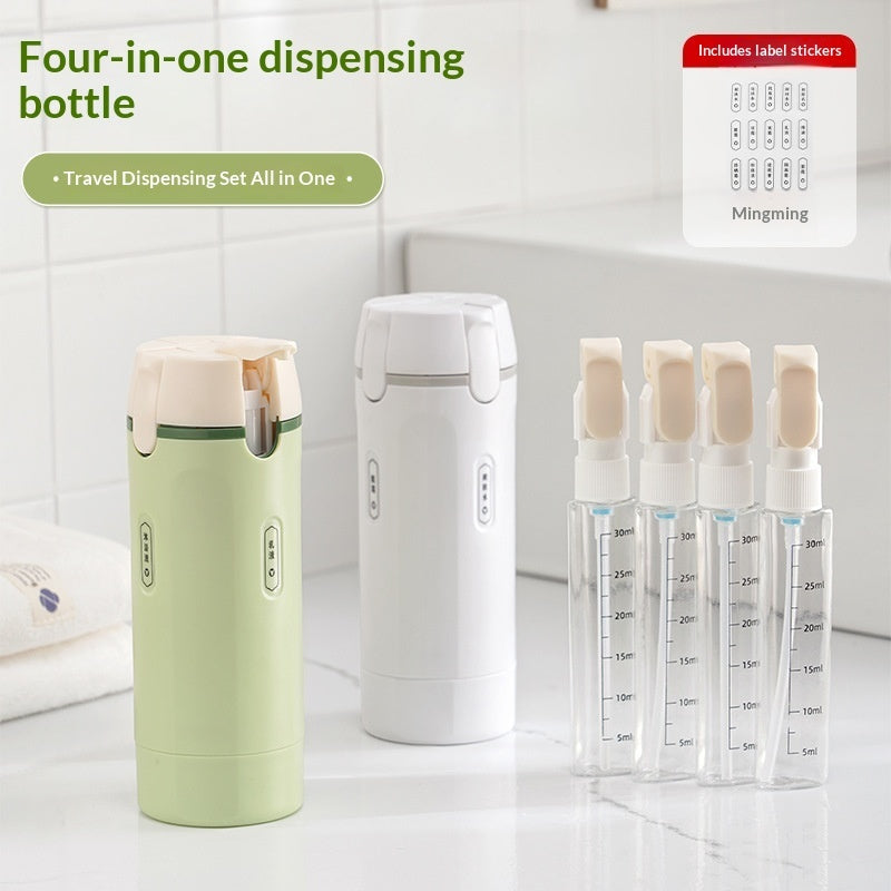 Dispensador 4 en 1 Portátil – Edición Premium